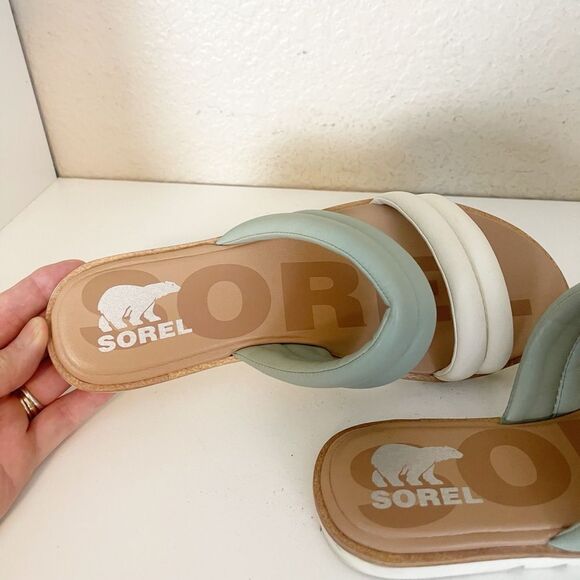 SOREL Ella II Puff Slide Women's. SZ 10.5 - Picture 9 of 16